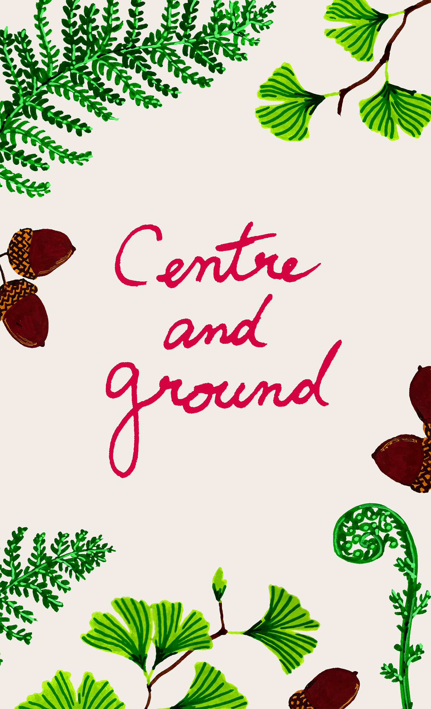 Grounding card 7 front